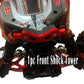 RCMYou Aluminum Front Rear Shock Tower Upgrades Part for 1/10 Arrma Senton/Granite,1/10 Outcast/Kraton 4S BLX 4WD,Red