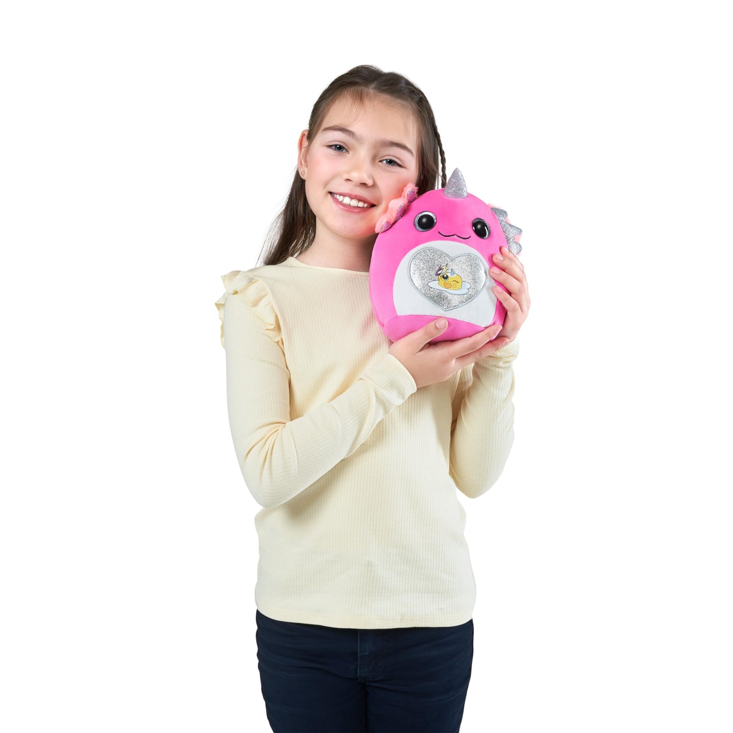 Rainbocorns Eggzania Mini Mania Panda Plush Toy - Soft Surprise Unboxing, Ideal for Girls, Model 9296B