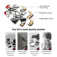 najiaxiaowu mature-themed Puzzle Classic Jigsaw Puzzle 1000 Pieces Wooden Puzzle DIY Black and White Bridge and Red Tree Modern Home Decor Intellectual Game Wall Art Unique Gift 75x50cm