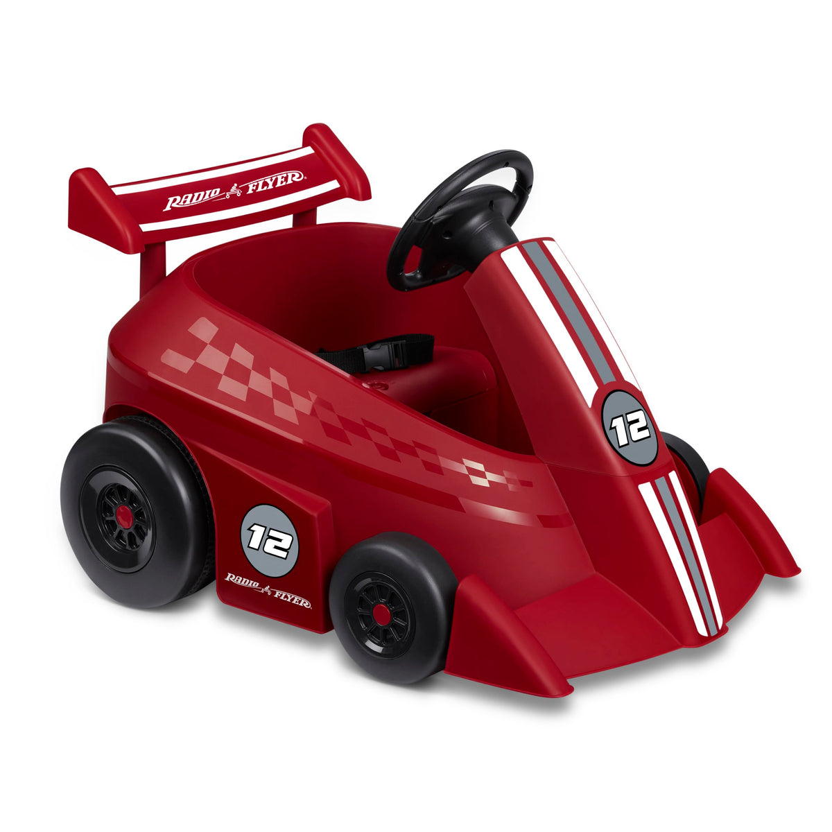 Radio Flyer Grow with Me Racer, for Kids Age 1.54, Red, Large