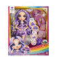 Rainbow High Fashion Doll With Slime & Pet - Violet (Purple) - 28 Cm Shimmer Doll With Sparkle Slime, Magical Pet And Fashion Accessories - Kids Toy - Great For Ages 4-12 Years