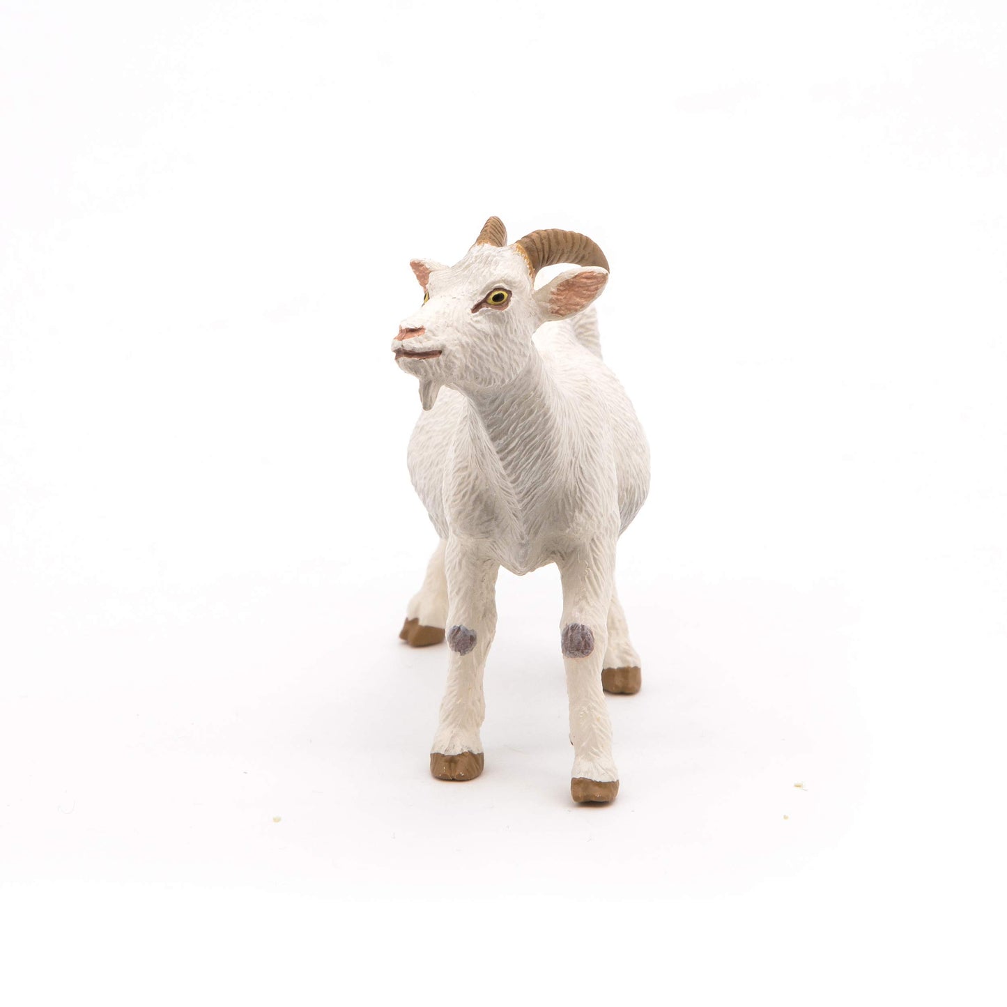 Papo -Hand-Painted - Figurine -Farmyard Friends -White Nanny Goat -51144 - Collectible - For Children - Suitable For Boys And Girls - From 3 Years Old