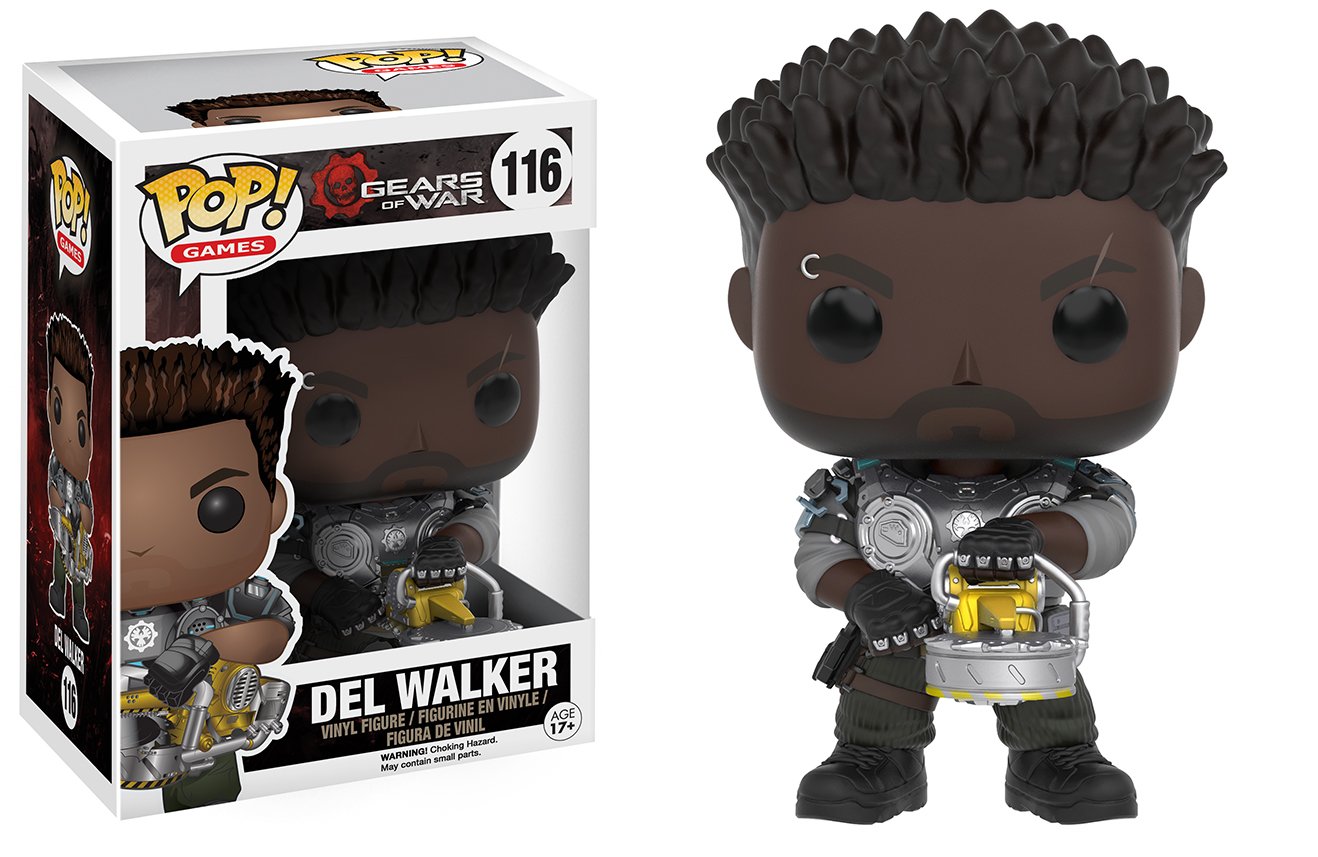 Funko Pop Games: Gears Of War - Del (Armored) Action Figure