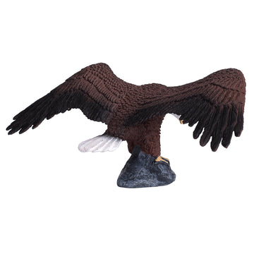 Mojo Bald Eagle Realistic International Wildlife Hand Painted Toy Figurine
