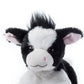 The Petting Zoo Cow Plush Toy, 6" Stuffed Animal, Recycled Material, Multi-Color, Model 421024