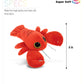 Dollibu Red Lobster Stuffed Animal - Super Soft Big Eyes Lobster Plush, Ocean Stuffed Animal Plush Toy For Boys And Girls, Perfect Red Stuffed Animal Lobster Gift For Kids, Teens, And Adults -6 Inches