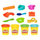 Play-Doh Starter Set 9-Piece Kit with Storage Tote & 4 Modeling Compound Cans, Arts and Crafts Toys for Kids 3 Years & Up, Presc
