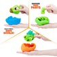 ZURU SMASHERS Junior Dino Dig Small Egg Stegasaurus - 12+ Surprises, Plastic Preschool Toy, Model 74116D, Ages 3+