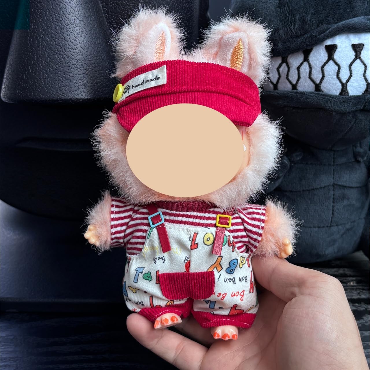 Doll Clothes - Compatible with LBB 5.91-6.7inch(15-17cm) Dolls as Accessories Only  enhanced Dolls Outfit with Accessories  Hand Crocheted Hat  Sweaters  Bag 7