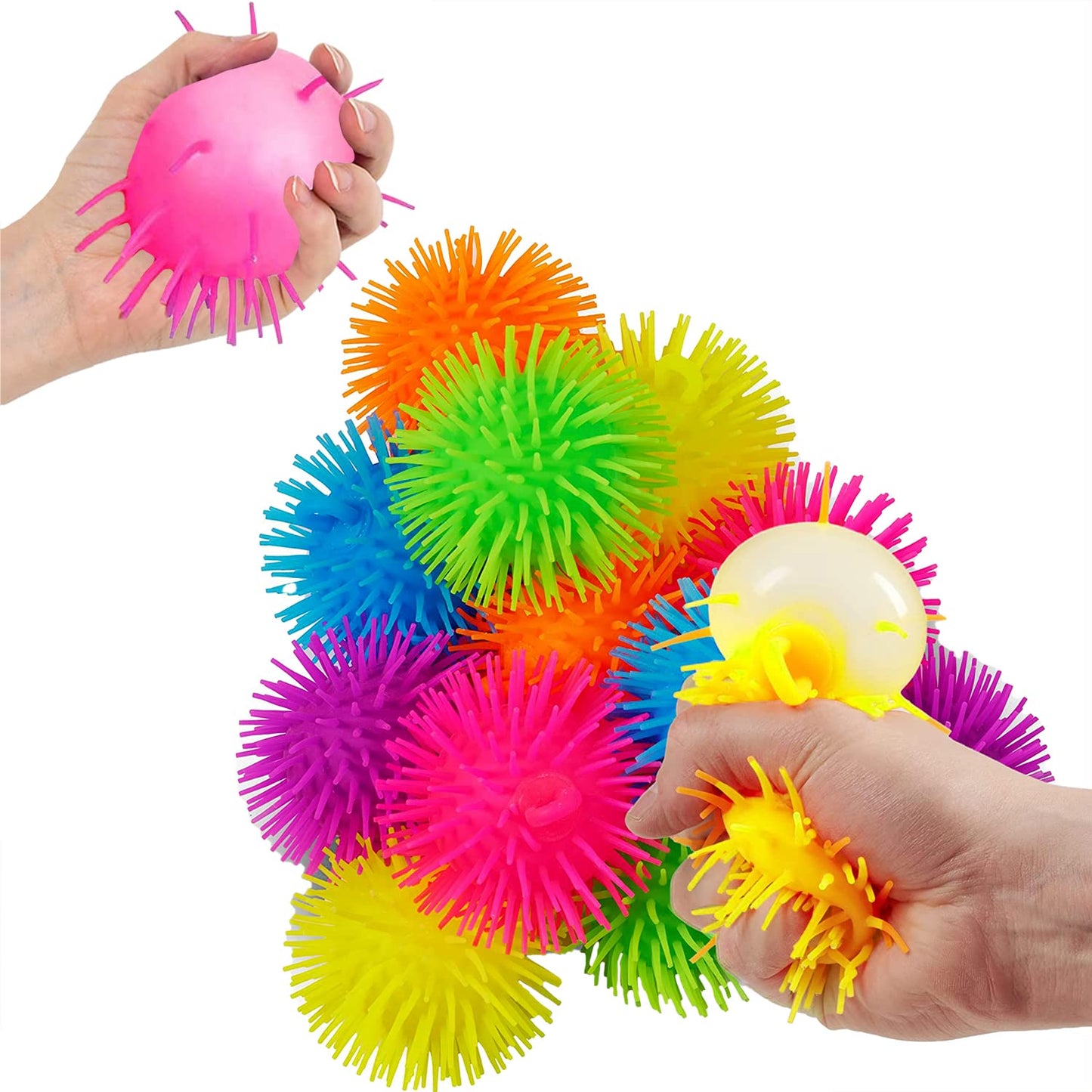 Rhode Island Novelty 5 Inch Puffer Balls Set Of 6