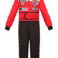 Sizgaroot Kids Race Car Driver Costume Boys Toddler Race Car Driver Halloween Costume (5-6 Years)