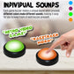 Teacher's Choice Light Up Game Buzzer System, Multicolor, 4 Pack, Unique Sounds for Trivia, Family Feud, Jeopardy