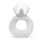 Jellycat Amuseables Diamond Ring Stuffed Toy, 8 Inches | Wedding Ring Plush | Engagement And Wedding Gift