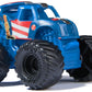 Monster Jam Marvel Mini Truck Set Of 3 With Black Panther, Captain America, Iron Man, Scale 1:87, Robust And With Cool Details,