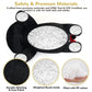 Meowtastic Black Cat Weighted Stuffed Animals - 22 Inch 4.5 Pounds Weighted Plush Kitten Stuffed Animal - Big Stuffed Cat Weighted Plush Pillow - Cute Plush Toys Gifts For Kids & Adults (22' 4.5 Lbs)