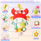 Shozaar Car Seat Toys For Babies 0-6 Months, Crab Stroller Toy With Clamp,Mirror, Little Bell, Rattles, Crinkle, Squeaky,Baby Ne