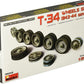 Mini Art Model 35242 - Accessories - T-34 - 1943 44 Series Wheels Set