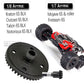 Rcarmumb Main Diff Gear 43T & Main Input Gear 10T Upgrades Part for ARRMA 1/8 Kraton/Notorious/Outcast/Talion 6S BLX,1/7 Firetea