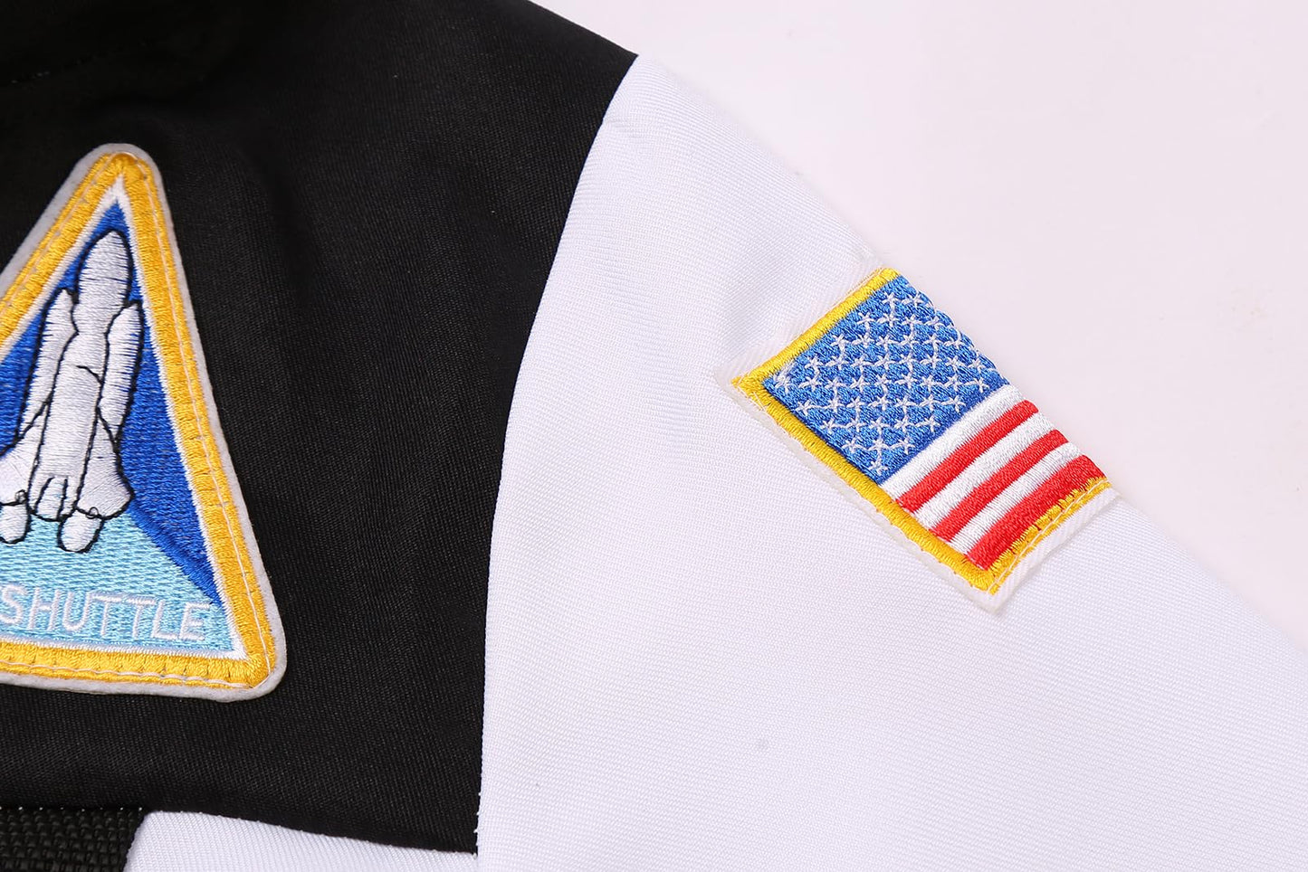 Gomukot Direct Kids Astronaut Costume Nasa Space Jumpsuit For Halloween Boys Girls Pretend Role Play Dress Up (8-10 Years)