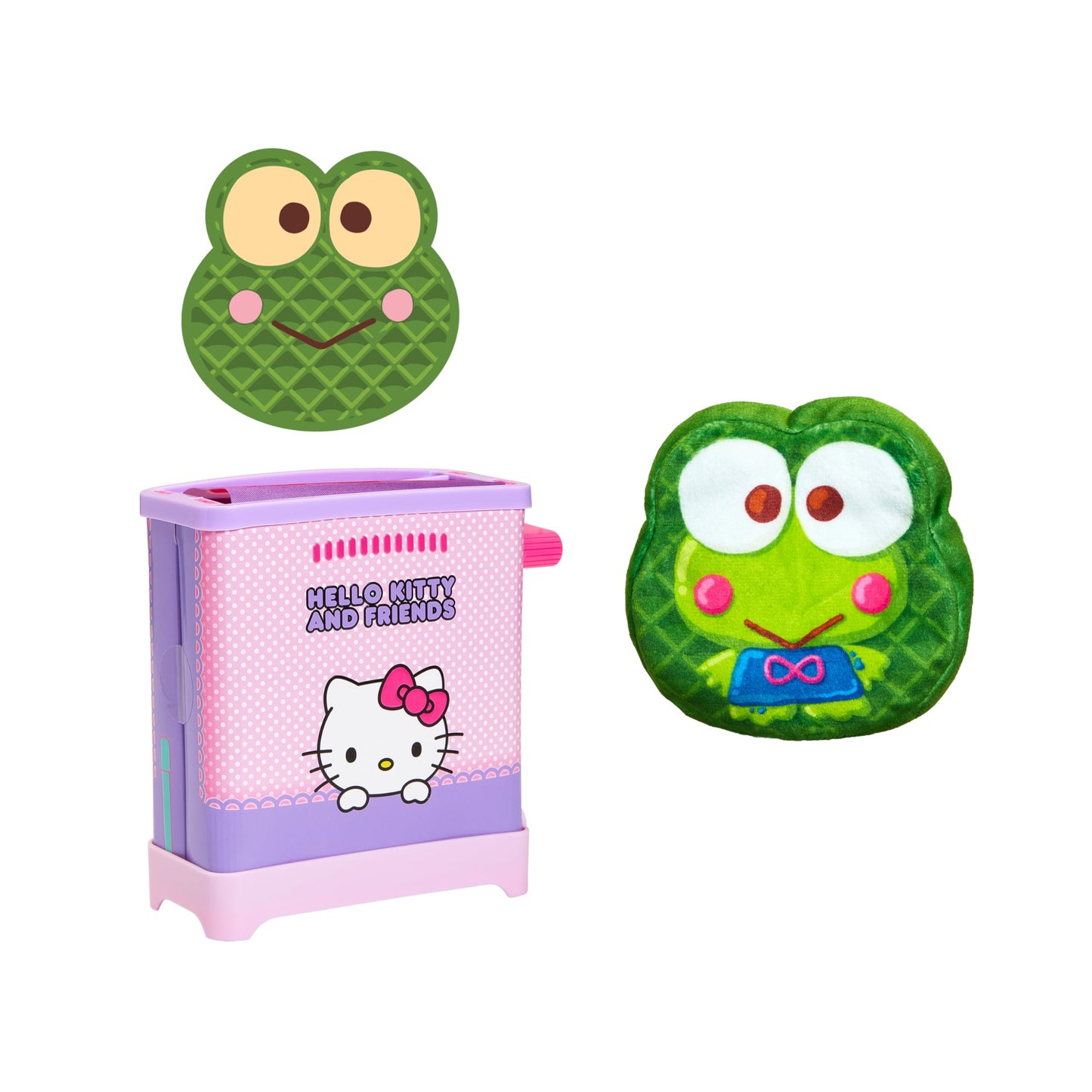 Cookeez Makery Hello Kitty And Friends Toasty Treatz Toaster | Squishy, Scented Plush Surprise | Pop-In-Bread, Pop-Up Plush | 6