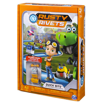 Rusty Rivets – Quick Bits Path Game Board Game With Crush Figure