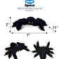 Dollibu Black Spider Plush Toy - Super Soft Spider Stuffed Animal For Boys And Girls, Cute Spider Stuffed Animal, Realistic Stuffed Spider Plush Gift, Spider Decor For Baby, Kids, Adults - 8 Inches