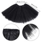 Marrywindix Black Zebra Costume Tutu Set - One Size Animal Fancy Dress for Halloween Party Dress Up Accessories