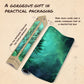 Paramint Forest Ethereal Mana (Stitched) - MTG Playmat - Compatible with Magic The Gathering Playmat - Play MTG, YuGiOh, TCG - O