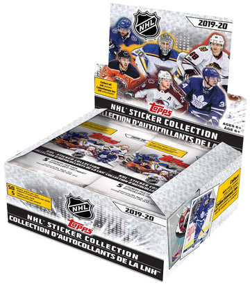 Topps 2019-20 Nhl Sticker Collection Box (Net)