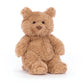 Jellycat Bartholomew Bear Stuffed Animal  Tiny 6 inches - Teddy Bear Plush - Soft and Huggable - Classic Children's Gift