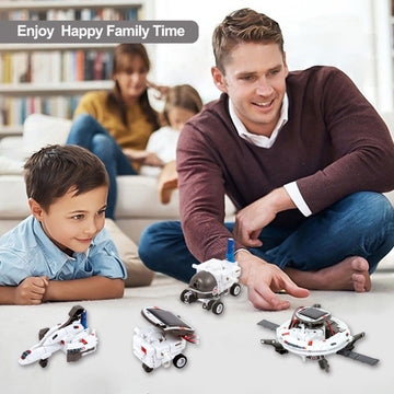 Stem 6-In-1 Solar Robot Kit For Kids 8-12 Stem Building Toys, Science Educational Kit Stem Toys For Boys Age 8-12,Kids Toys Birt