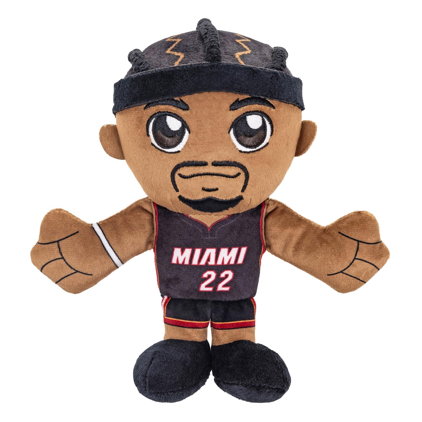 Bleacher Creatures Plush Doll - Jimmy Butler 8" NBA Kuricha - Miami Heat - Crystal Velboa Polyester