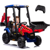 Btmway 12V Jcb Ride On Excavator,Kids' Electric Vehicles With Remote Control,Various Accessories,Sand Digger And Backhoe Shovel