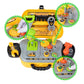 UNIH Kids Tool Sets for Boys Age 2-4 Childs Carpenter Preschool Fixing Tool Kit with Yellow Box, Toys for 2 Year Old