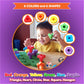 Kids Korner New & Improved Peg Board Stacking Toddler Toys Game Set - Lacing Fine Motor Skills For Ages 3 And Up - Matching Shapes With Pegs & Activity Ebook