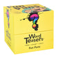 ? Word Teasers Fun Puns - Fun & Funny Joke Cards For Kids & Adults - A Pun Card Game Full Of Cheesy Jokes - Word Riddle Pun Game - 150 Joke Cards For Adults & Kids