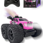 Monster Truck for Girls, Girls Remote Control Car Toys, Pink RC Trucks with Spray Function, 4WD 360 Flips Rotating Car Toys for