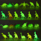 Yeonha Toys 96 Pack Glow In Dark Mini Dinosaur Bulk Toy Set, Dinosaur Party Favors For Kid, Cupcake Toppers, Birthday Decoration Goody Bag Filler, Classroom Prize, Pinata Stuffers