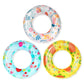Mulic Inflatable Pool Floats For Kids Children - 3 Pack Swim Ring Tube Toys For Swimming Pool Outdoor Beach Party