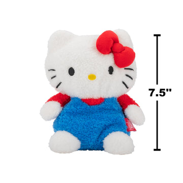BumBumz Hello Kitty Plush Toy - 7.5-inch Collectible, Polyester, Model RBBZ01636, Perfect for Ages 3+