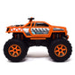 Maxx Action Monster Truck - Motorized Orange Truck with Lights & Sounds for Boys and Girls 3+, Model 320441, Plastic Material
