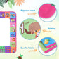 Water Doodle Mat - Kids Painting Writing Doodle Toy Board - Color Doodle Drawing Mat Bring Magic Pens Educational Toys For Age 3 4 5 6 7 8 9 10 11 12 Year Old Girls Boys Age Toddler Gift (Pink)
