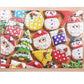 Christmas Puzzles 300 Pieces For Adults Large Pieces Cookies Jigsaw Puzzle For Kids 300 Sweets Christmas Puzzles For Family (Christmas Cookies)