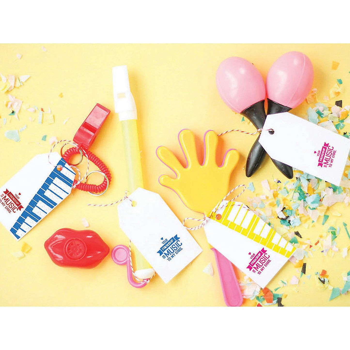 Fun Express Noisemaker & Musical Instrument Novelty Assortment - Perfect Party Supplies for Celebrations and Events - 50 Pieces