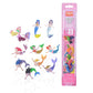 Wild Republic Mermaid Figurines Tube, Mermaid Toys, Underwater, Sirens, Kids Gifts, 10-Piece