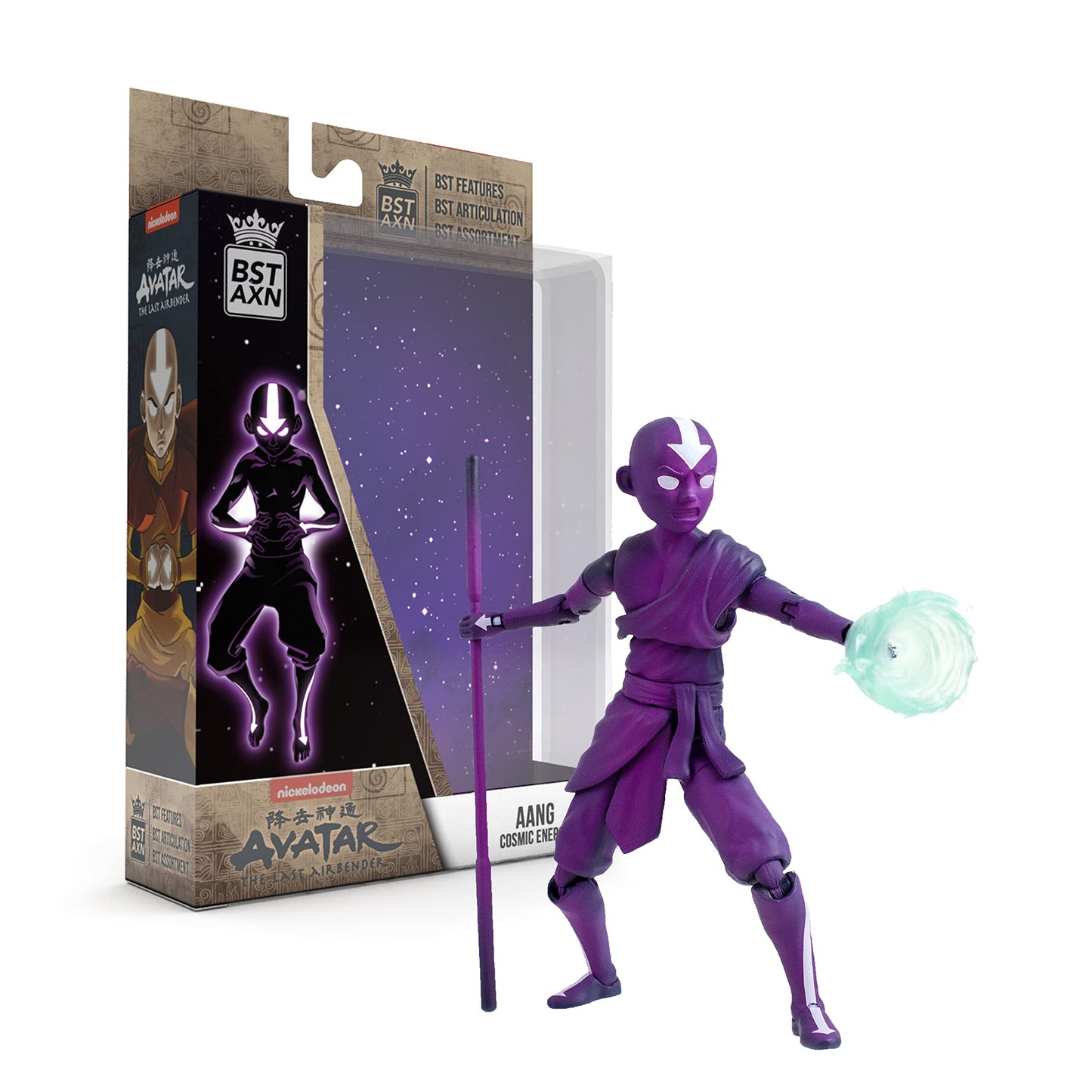 The Loyal Subjects Avatar: The Last Airbender Cosmic Energy Aang Bst Axn 5' Action Figure