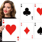 Motimind 8 Pcs Jumbo Playing Cards 15.8 X 12.6 Inches Large Print Giant Thick Poker Card For Casino Theme Party Decorations Birt