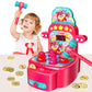 Yerloa Whack A Mole Game For Toddlers 2 3 4 5 Year Old Boy Girl Kids Easter Birthday Gift, Toys For Ages 2-4 4-6 Learning Interactive Educational Cause And Effect Toys With 2 Hammers, Music & Light