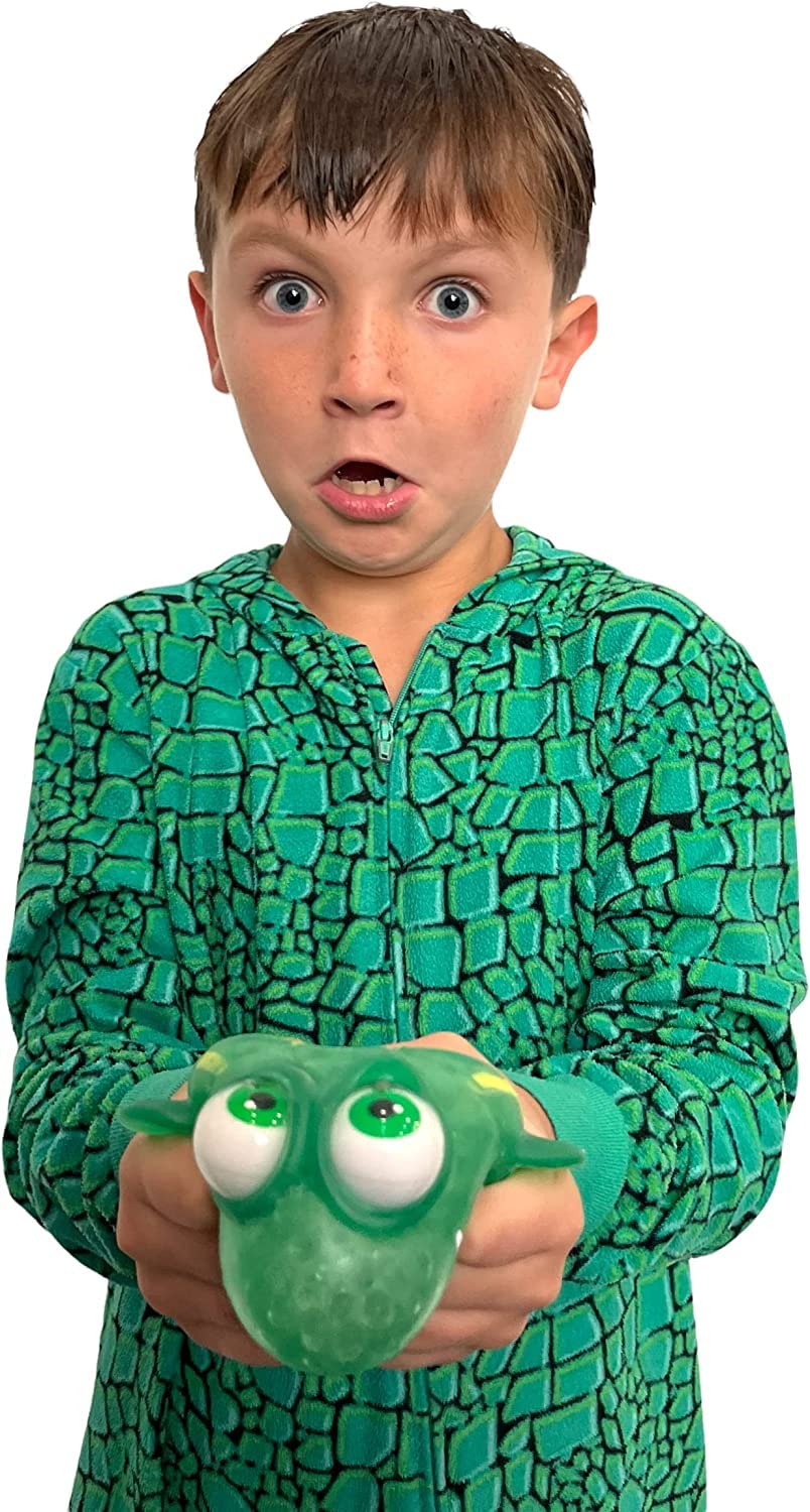 Warm Fuzzy Toys Full Case (12) Floating Eye Animal Squishy Sea Turtle | Funny Sensory Fidget Great For Party Favor, Prize Box,Pta Carnival Or School Fundraisers