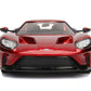 Jada Toys 1:24 Scale 2017 Ford GT Die-cast Car with Spider-Man Figure, Red/Blue, Model 99725